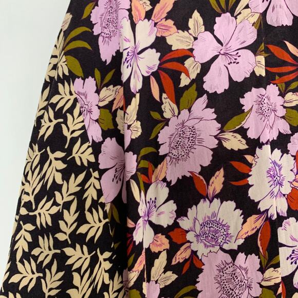 Johnny Was Jade Karisma Mixed jumpsuit Pink Black Floral Women’s Size Large - Picture 9 of 16